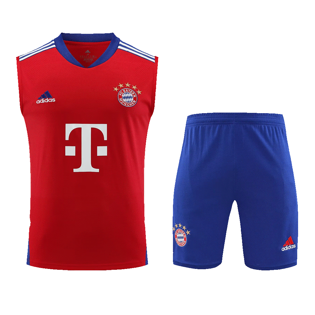 Bayern Munich Sleeveless Training Kit Red 2023/24