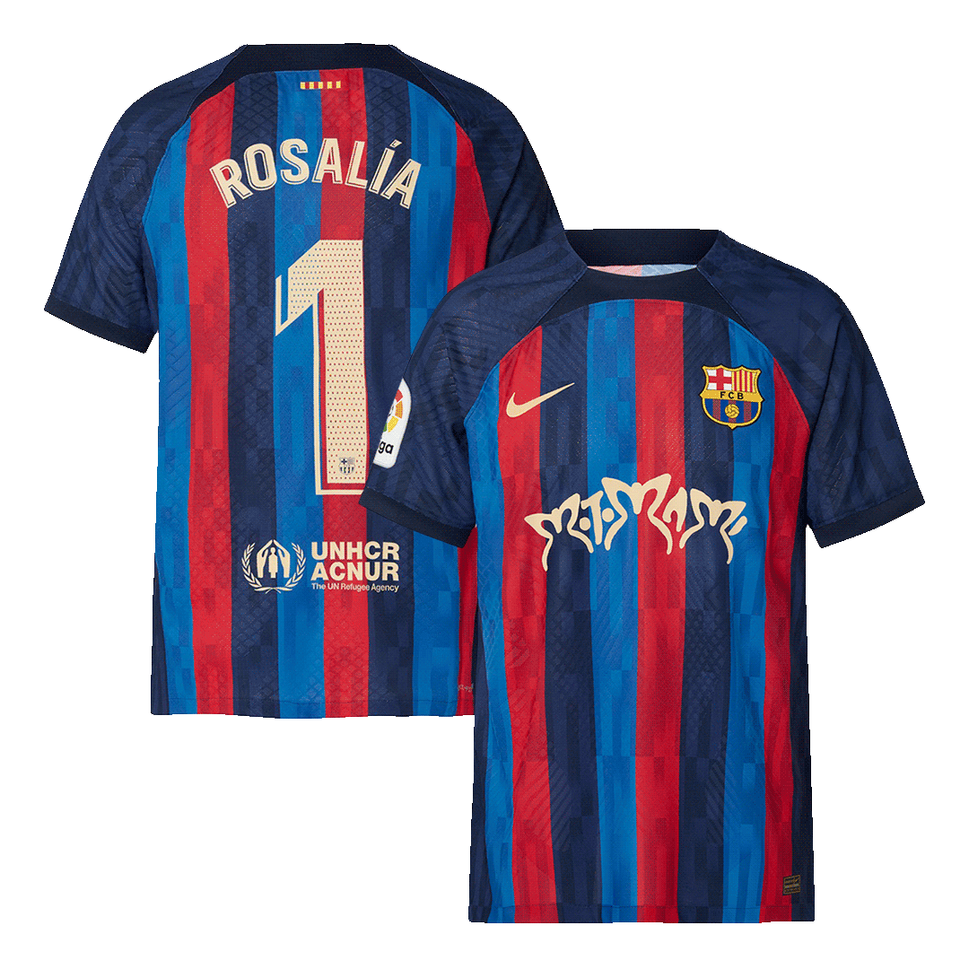 Barcelona ROSALÍA #1 Motomami Limited Edition Jersey Player Version  2022/23