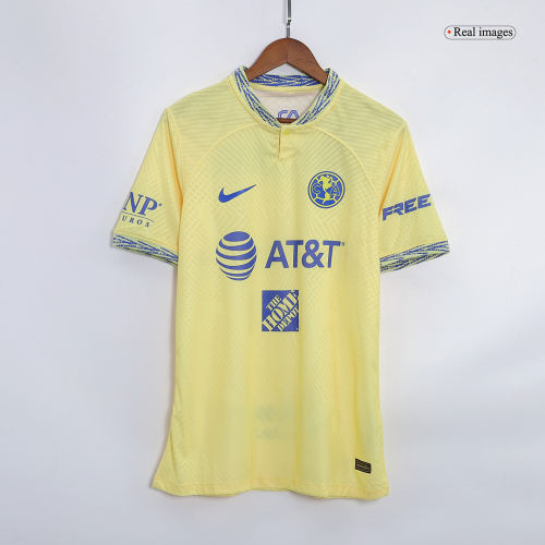 19-20 Club America Home Yellow Soccer Jerseys Shirt - Cheap Soccer