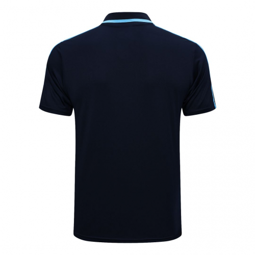 Argentina Polo Shirt Retro Version Navy 2023