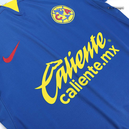 Men's Nike Yellow Club America 2023/24 Home Authentic Jersey