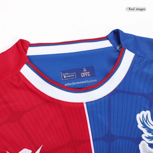 Crystal Palace 23/24 Authentic Home Jersey by Macron - Size S