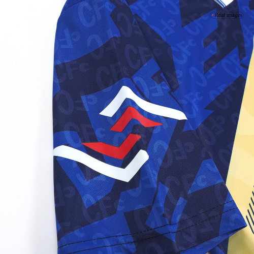 Retro 1990s Chelsea x Score Draw Retro Mash Up Jersey - Kitsociety