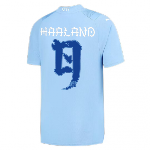 Manchester City Home Jersey 2023/24 with HAALAND 9 printing