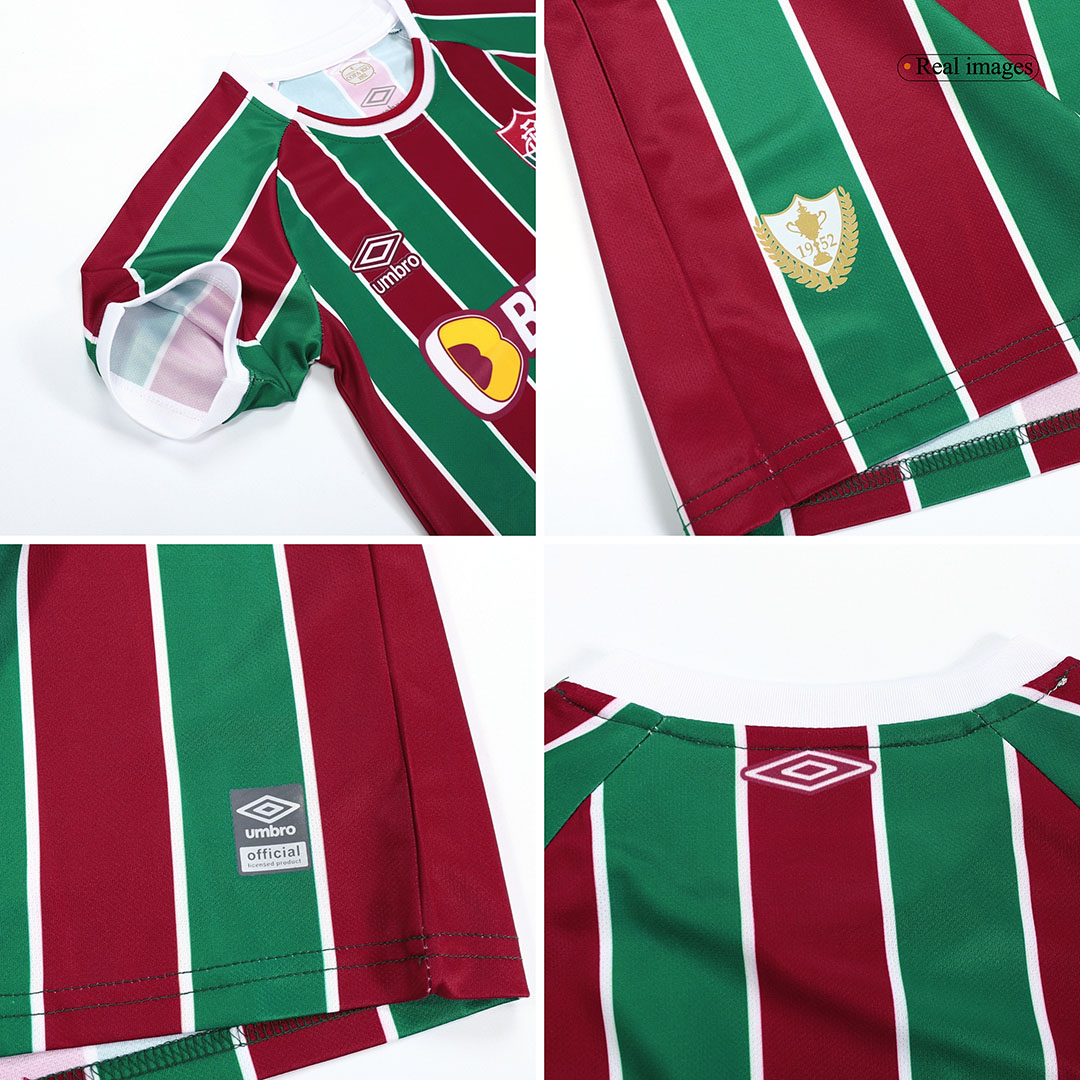 Kids Fluminense FC Home Jersey Kit 2023/24