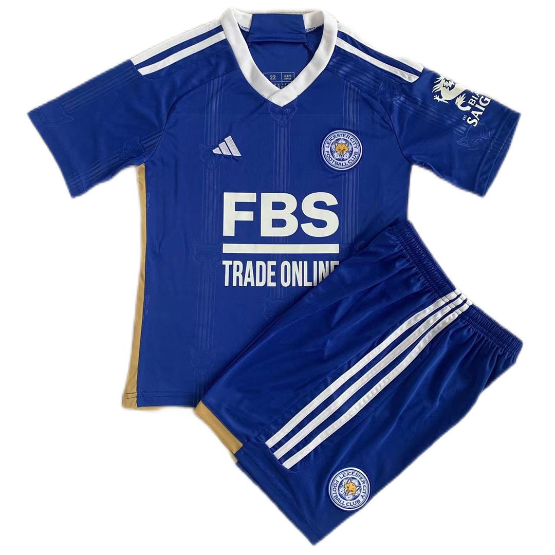 Kids Leicester City Home Kit 2023/24