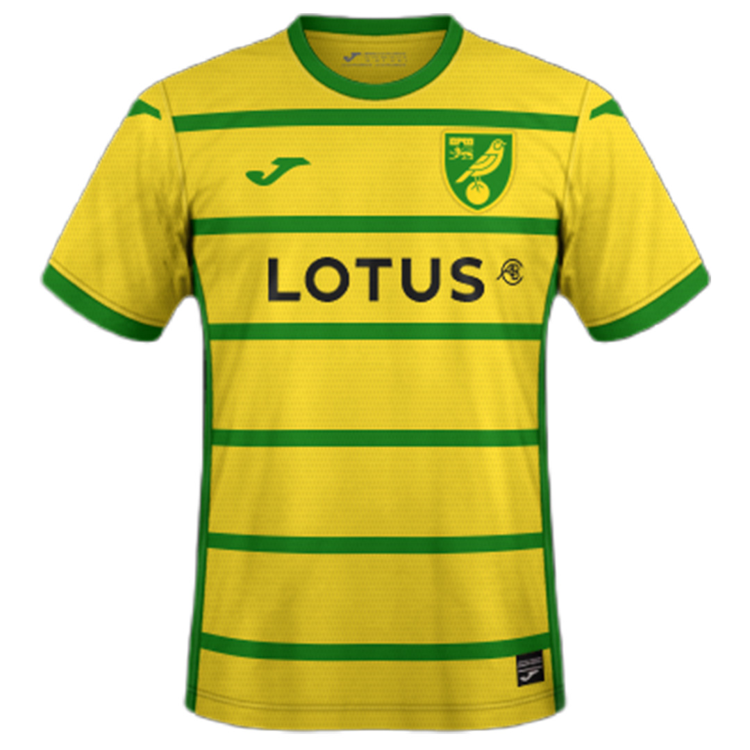 Norwich City Home Jersey 2023/24