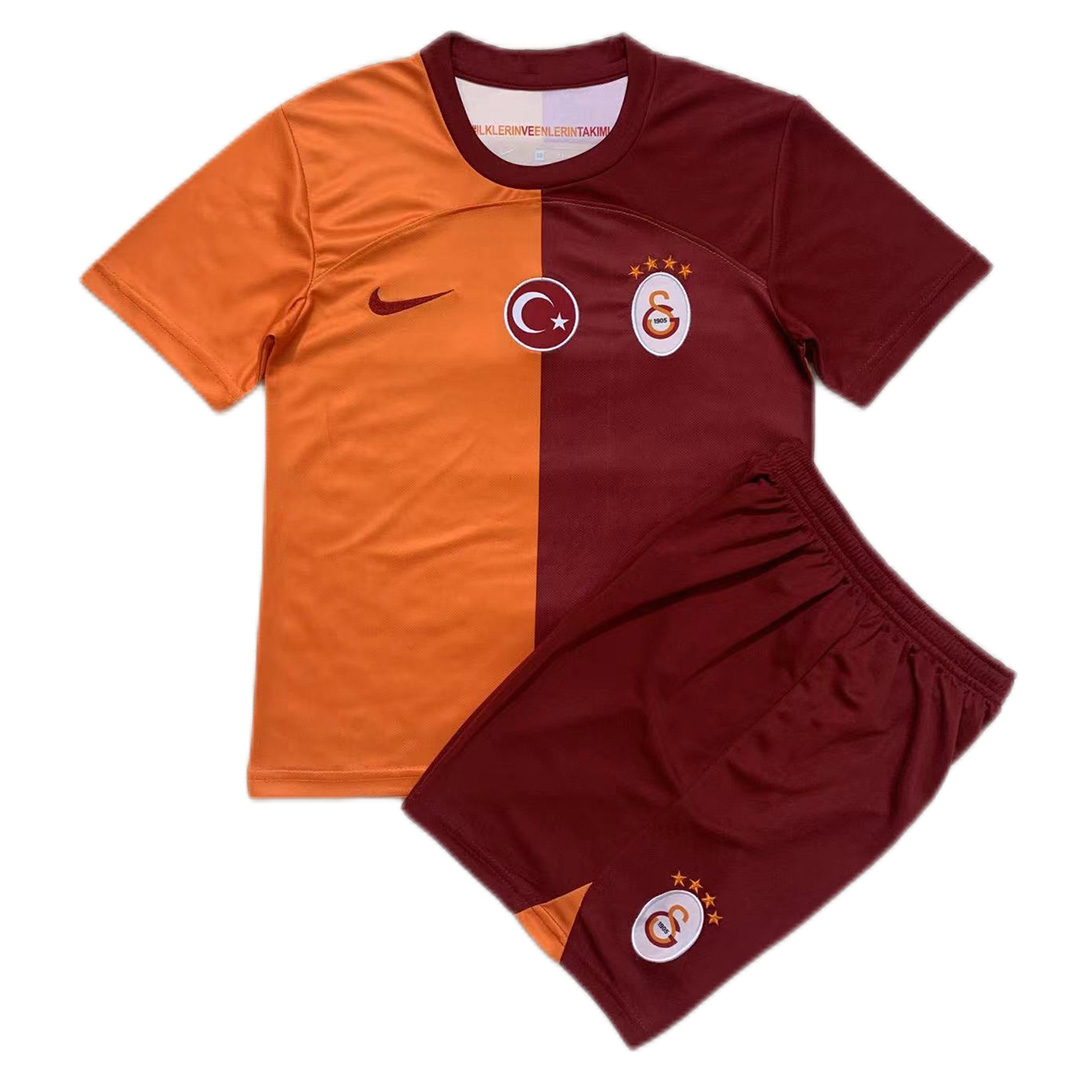 Kids Galatasaray Home Kit Jersey+Short 2023/24