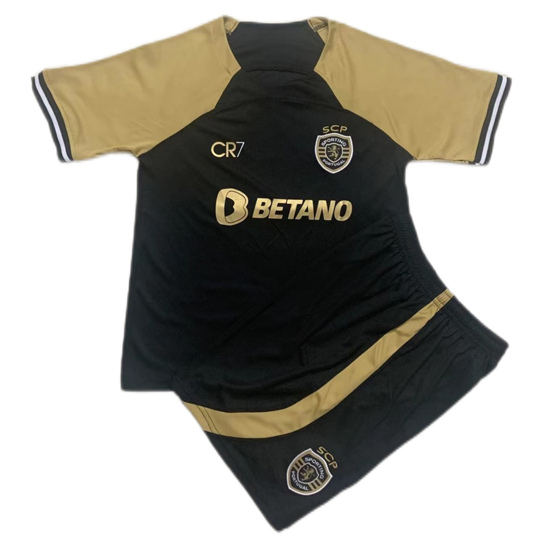 Kids Sporting CP Third Kit Jersey+Short 2023/24