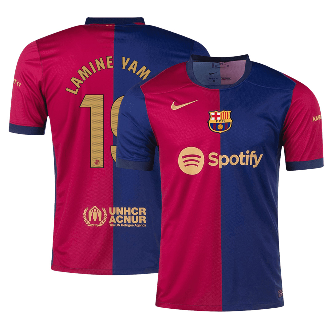 LAMINE YAMAL #19 Barcelona Home Jersey 2024/25