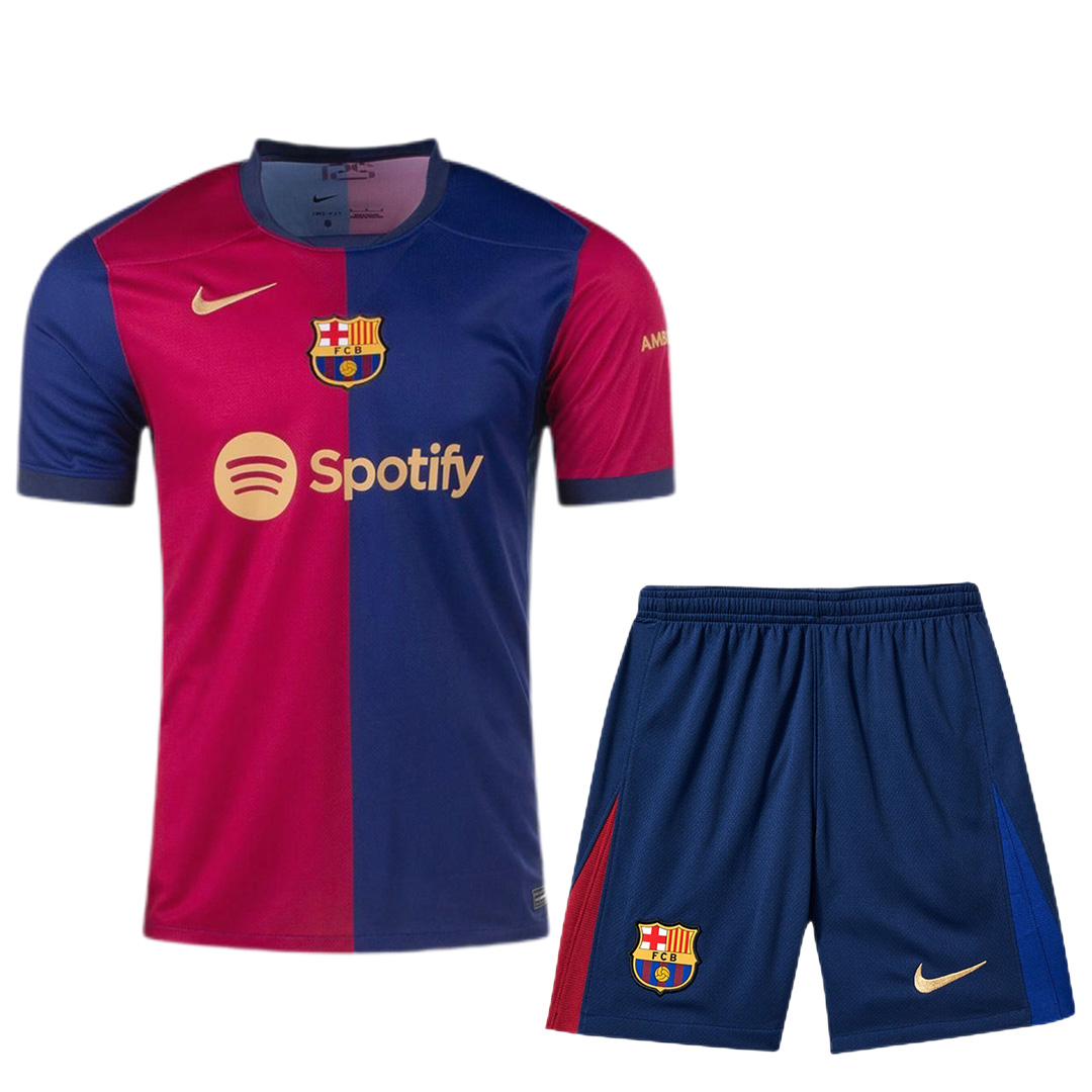 Barcelona Home Kit(Jersey+Shorts) 2024/25