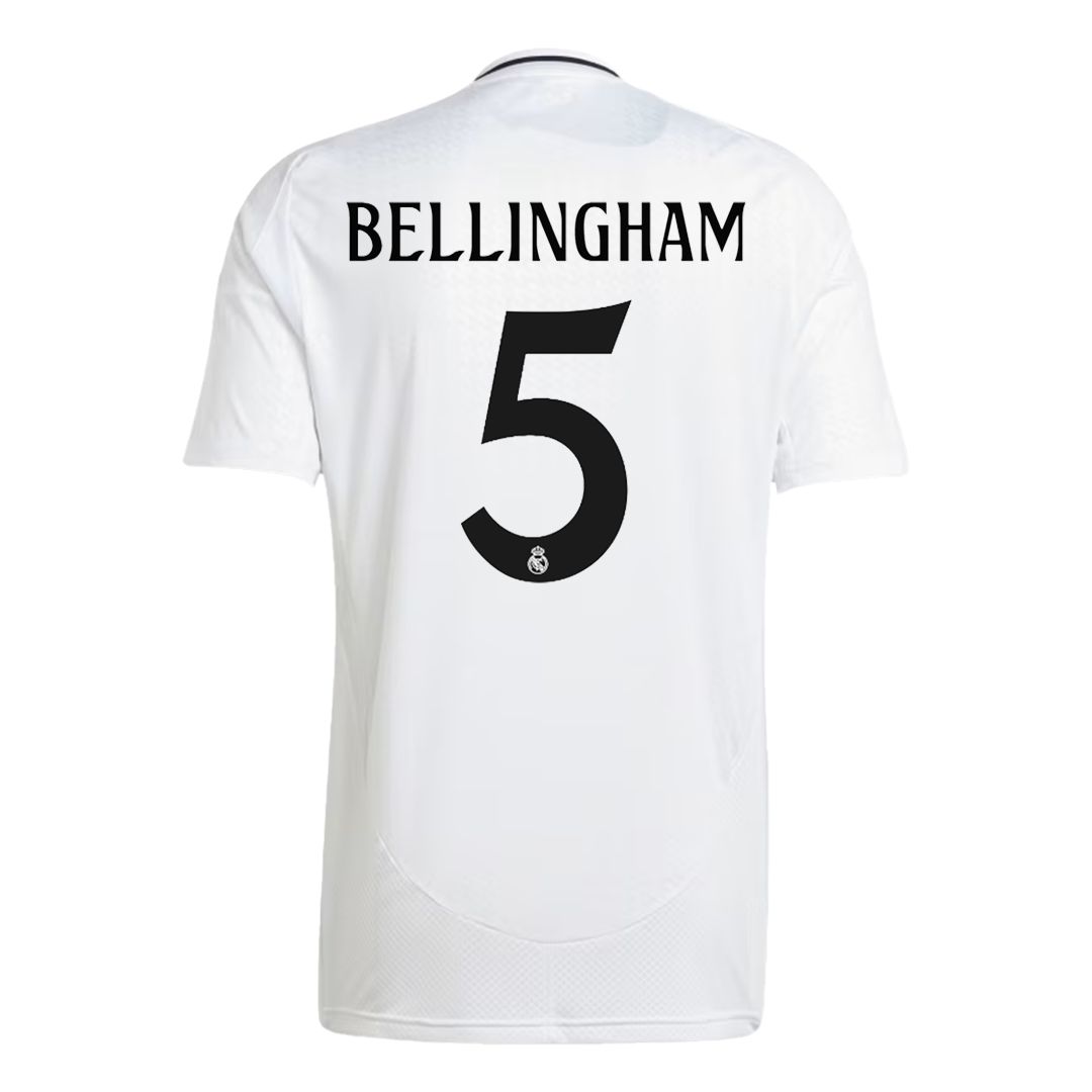 BELLINGHAM #5 Real Madrid Home Jersey 2024/25