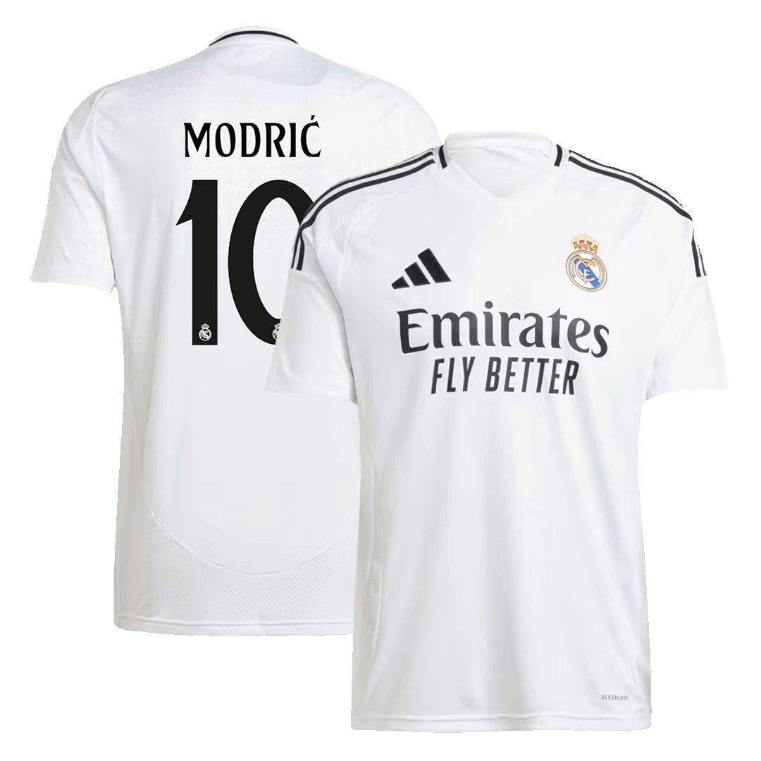 MODRIĆ #10 Real Madrid Home Jersey 2024/25