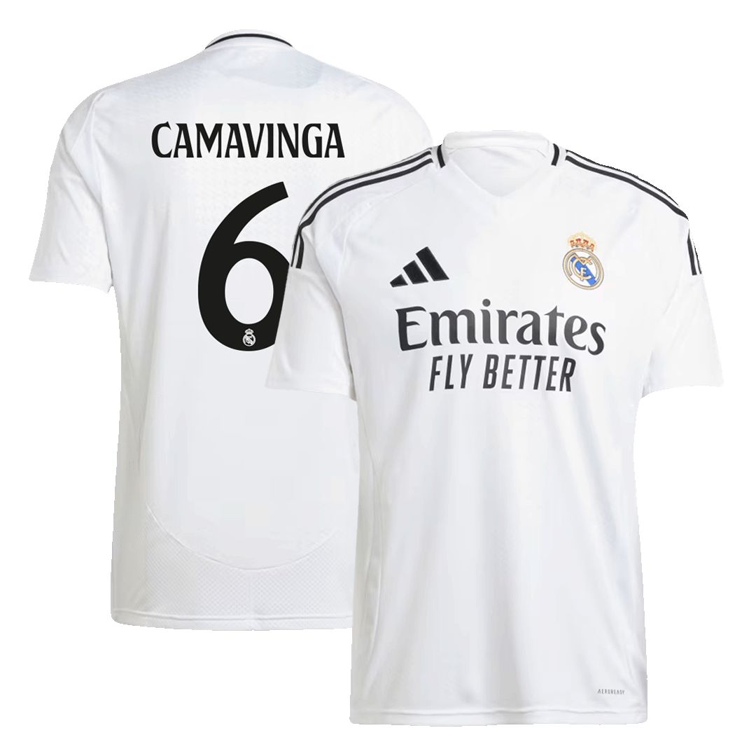 CAMAVINGA #6 Real Madrid Home Jersey 2024/25