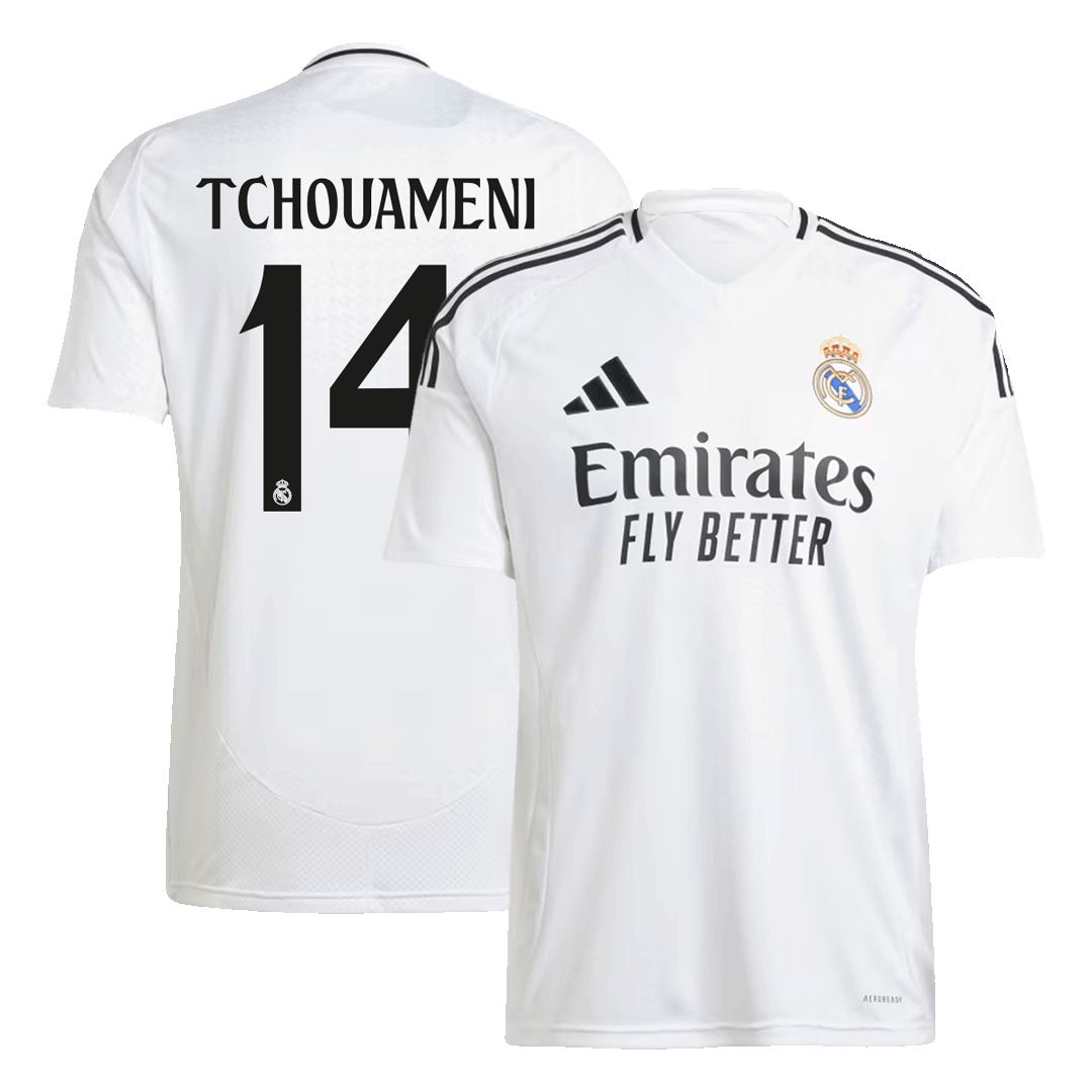 TCHOUAMENI #14 Real Madrid Home Jersey 2024/25