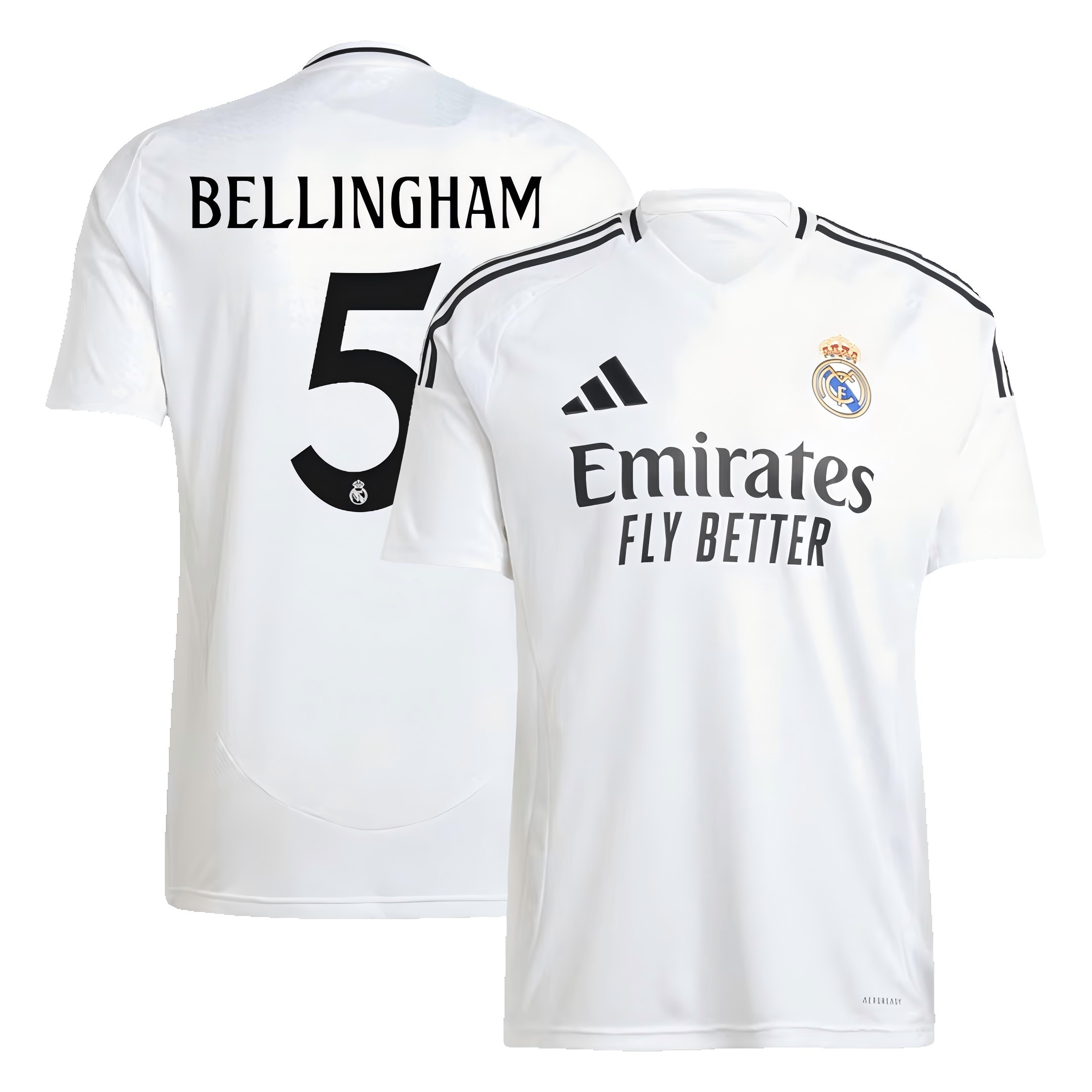 BELLINGHAM #5 Real Madrid Home Jersey 2024/25