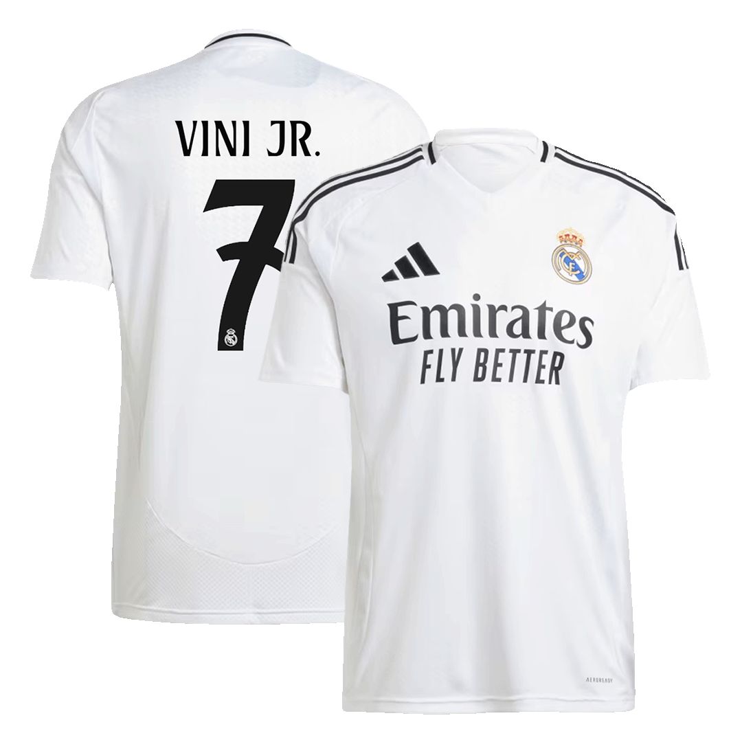 VINI JR. #7 Real Madrid Home Jersey 2024/25