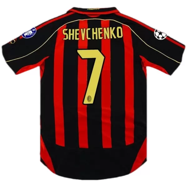 SHEVCHENKO x Retro AC Milan UCL Home Jersey 2006/07 | MineJerseys
