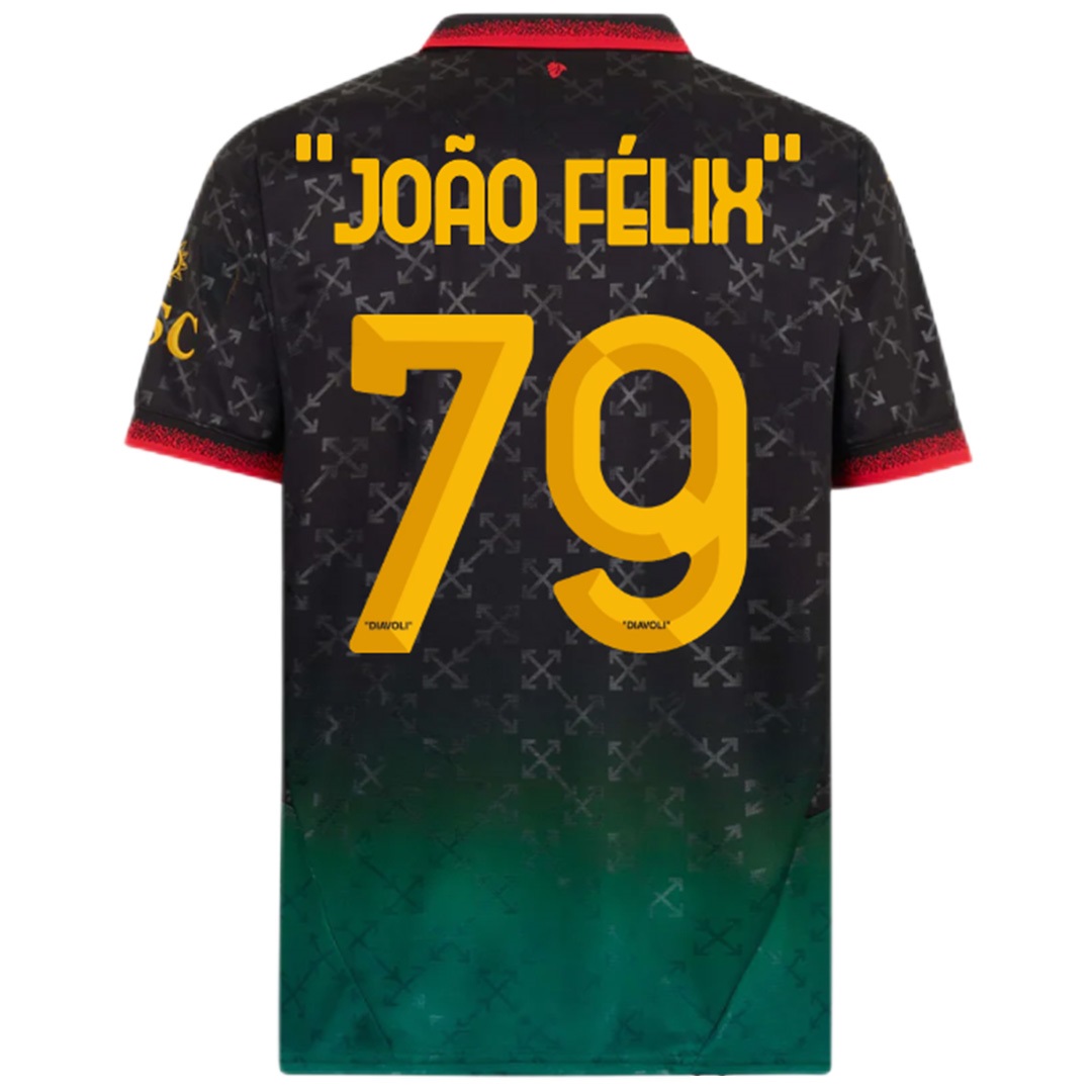 "JOÃO FÉLIX" #79 AC Milan Fourth Jersey - minejerseys