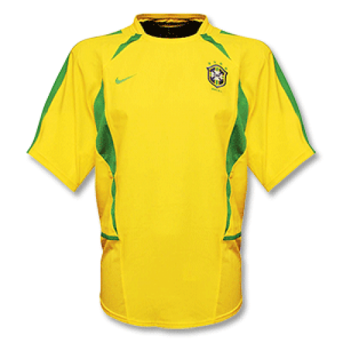Retro Brazil Home Jersey World Cup 2002 - Image 13