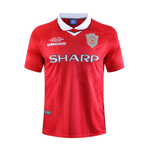 Retro Manchester United UCL Final Home Jersey 1999/00 - Image 9