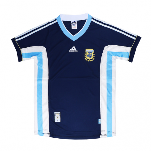 Retro Argentina Away Jersey World Cup 1998 - Image 3