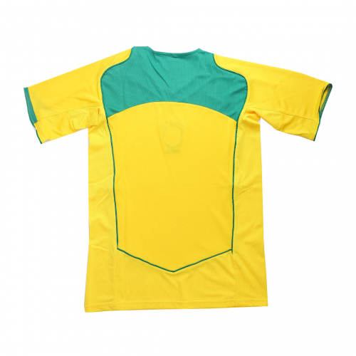 Retro Brazil Home Jersey 2004 - Image 6