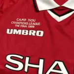 Retro Manchester United UCL Final Home Jersey 1999/00 - minejerseys