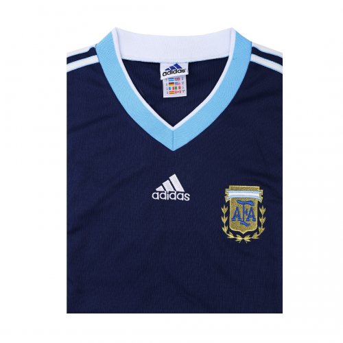 Retro Argentina Away Jersey World Cup 1998 - Image 5