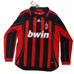 Retro AC Milan Home Long Sleeve Jersey 2006/07 - minejerseys