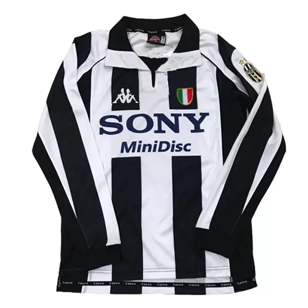 Retro Juventus Home Long Sleeve Jersey 1997/98 - minejerseys
