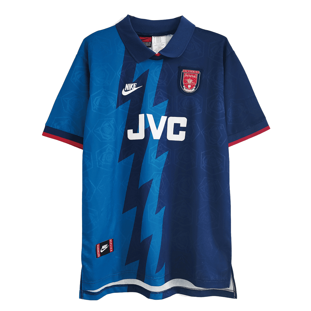 Dennis Bergkamp x Retro Arsenal Away Jersey 1995/96 - Image 4