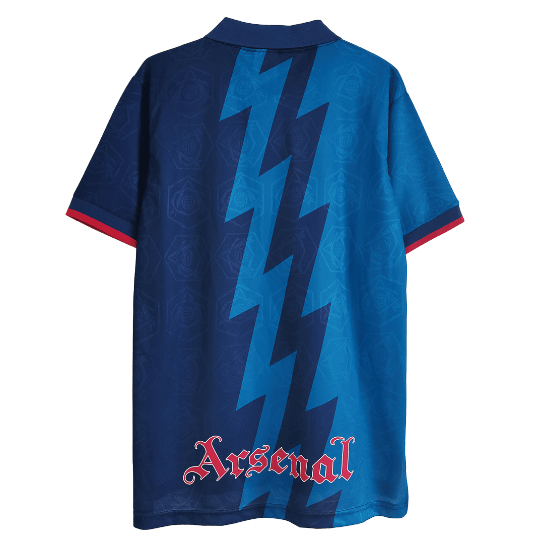 Dennis Bergkamp x Retro Arsenal Away Jersey 1995/96 - Image 5