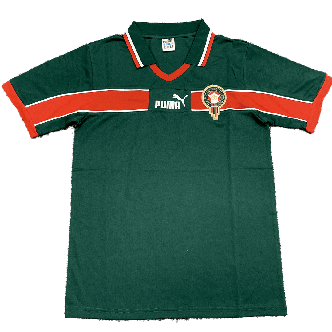 Retro Morocco Home Jersey World Cup 1998 - Image 3