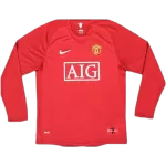 RONALDO #7 Retro Manchester United Home Jersey 2007/08 - minejerseys