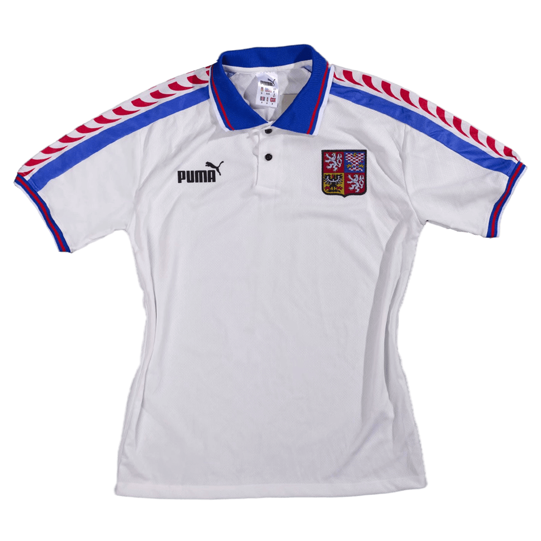 Retro Czech Republic Away Jersey 1996 - Image 4