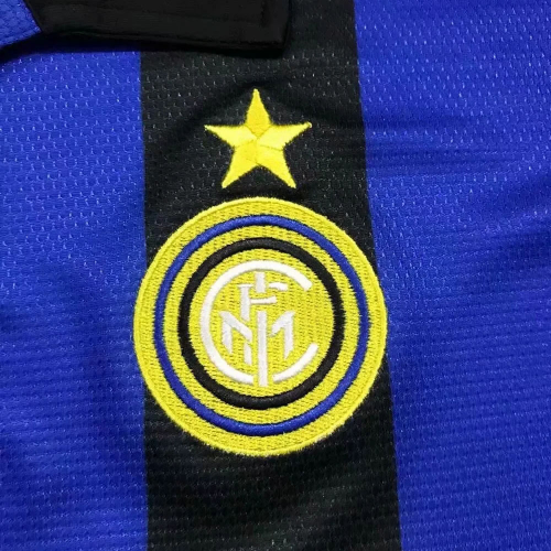 Roberto Baggio x Retro Inter Milan Home Jersey 1998/99 - Image 9