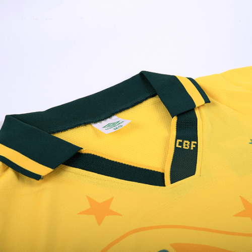 Brazil Home Retro Jersey World Cup 1994 - Image 5