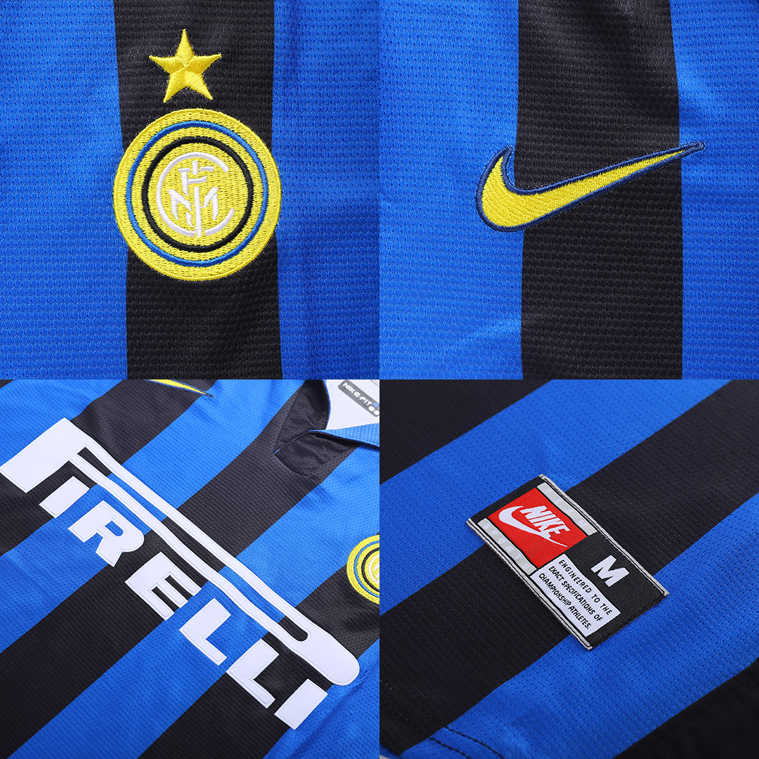 Roberto Baggio x Retro Inter Milan Home Jersey 1998/99 - Image 4