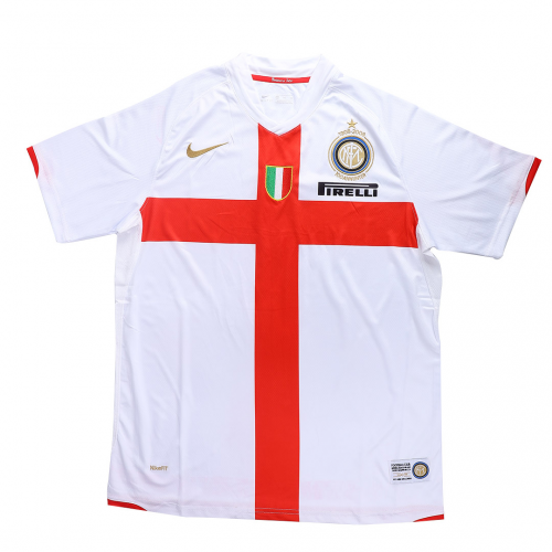 Luis Figo x Retro Inter Milan 100th Anniversary Away Jersey 2007/08 - Image 2