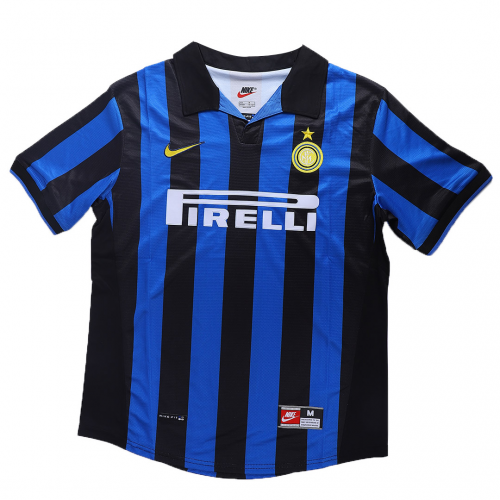 Roberto Baggio x Retro Inter Milan Home Jersey 1998/99 - Image 5