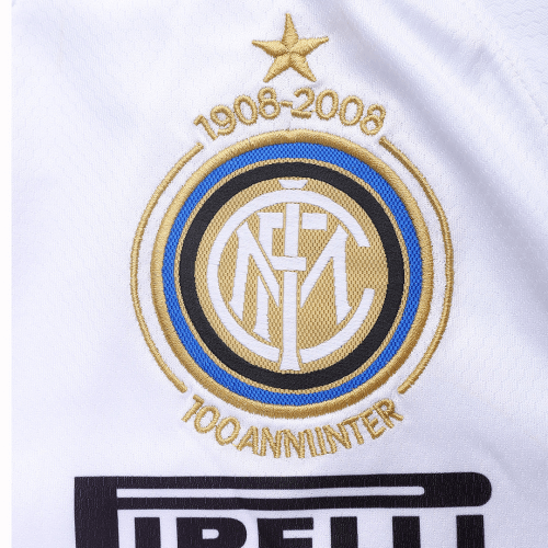 Luis Figo x Retro Inter Milan 100th Anniversary Away Jersey 2007/08 - Image 5