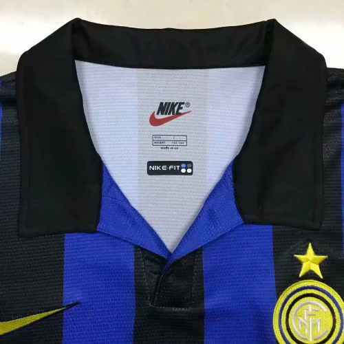 Roberto Baggio x Retro Inter Milan Home Jersey 1998/99 - Image 8