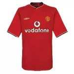 Retro Manchester United Home Jersey 2000/02 - minejerseys