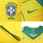 ADRIANO #7 Retro Brazil Home Jersey 2004 - minejerseys