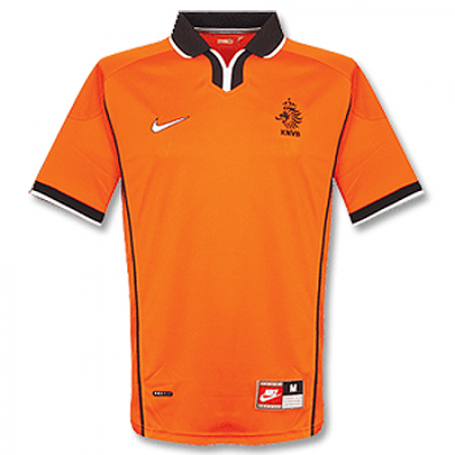 Patrick Kluivert x Retro Netherlands Home Jersey World Cup 1998 - Image 3
