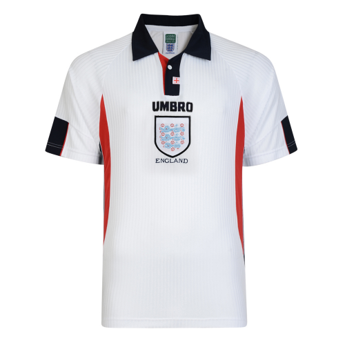 Teddy Sheringham x Retro England Home Jersey World Cup 1998 - Image 3