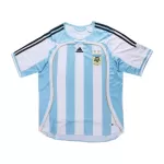 RIQUELME #10 Retro Argentina Home Jersey World Cup 2006 - minejerseys