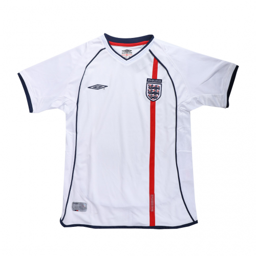 Steven Gerrard x Retro England Home Jersey World Cup 2002 - Image 3
