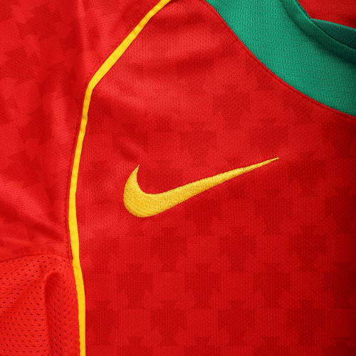 Rui Costa x Retro Portugal Home Jersey Euro 2004 - Image 5